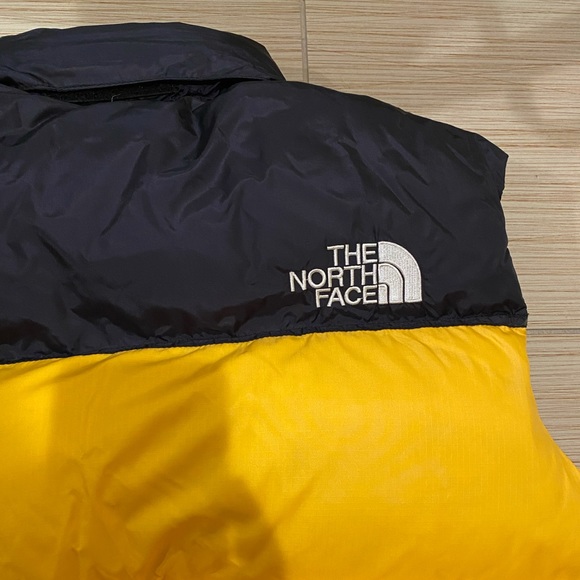 Rare The North Face Vintage Bumblebee 700 Puffer Down Vest